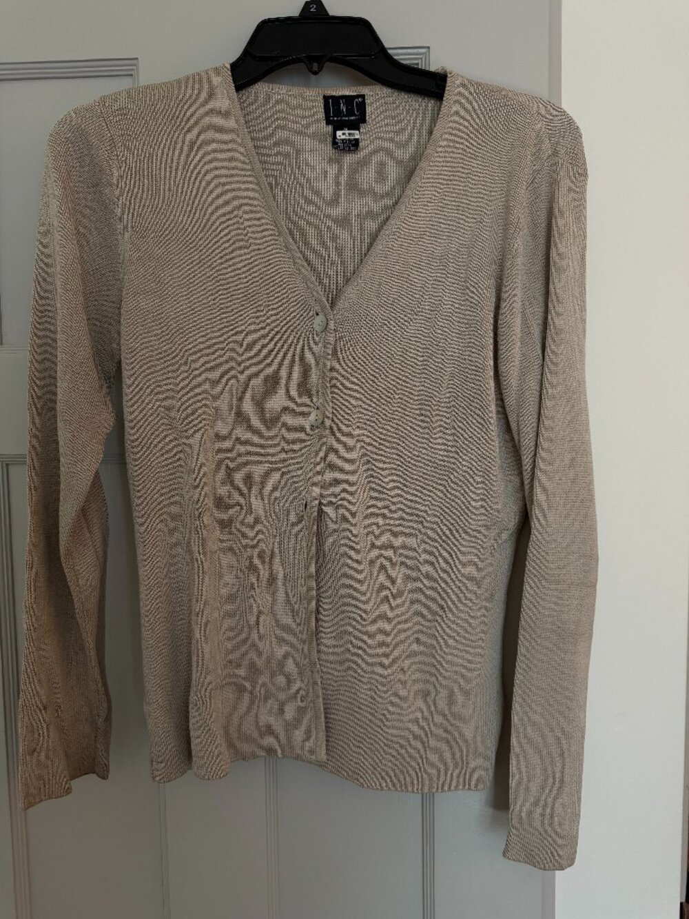 Beige Cardigan I.N.C